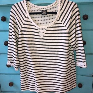 Bobeau striped tee